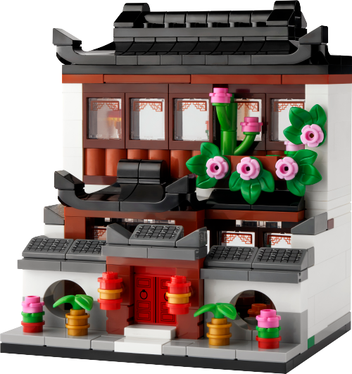 Caja de LEGO 40599 Casas del Mundo 4