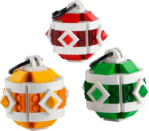 Set di decorazioni natalizie — set LEGO 40604