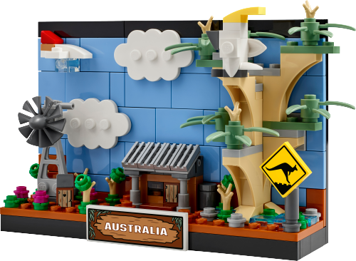 Australia Postcard — LEGO set 40651