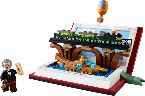 LEGO 40690 Homenaje a las Obras de Julio Verne