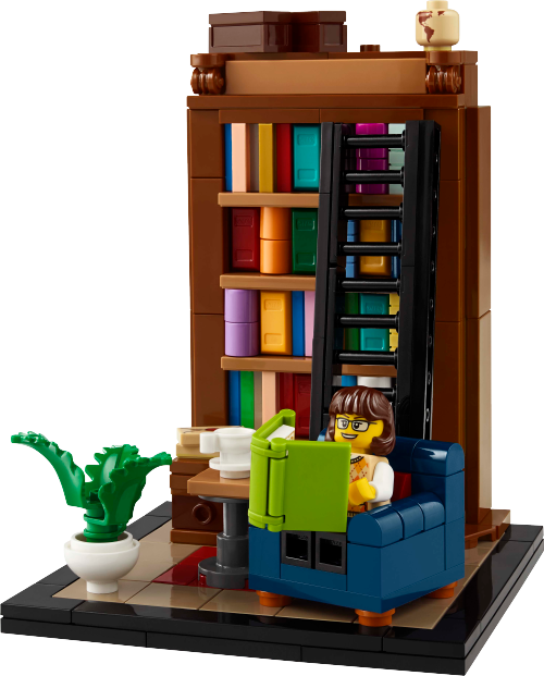 I libri sono la mia passione — set LEGO 40698