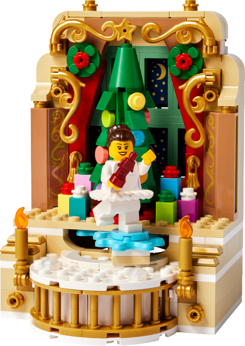 Scena della Ballerina e dello Schiaccianoci — set LEGO 40701