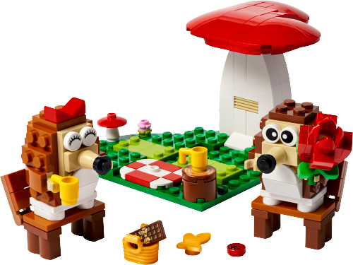 Appuntamento romantico dei ricci — set LEGO 40711