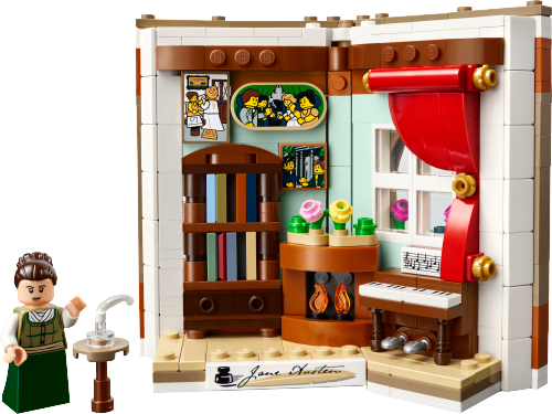 Caja de LEGO 40766 Homenaje a la Obra de Jane Austen