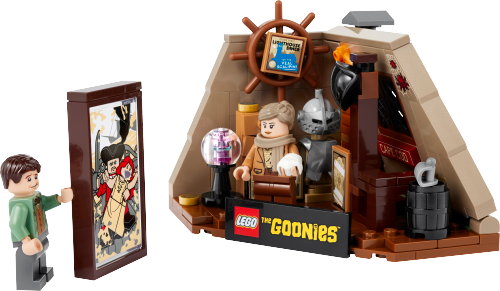 Caja de LEGO 40773 Los Goonies: Desván de los Walsh
