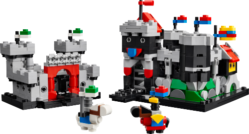 Caja de LEGO 40775 Mini Castillo de los Caballeros