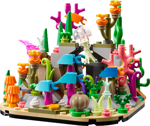 Caja de LEGO 40783 Diorama: Arrecife de Coral