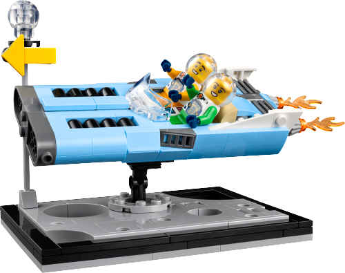 Caja de LEGO 40789 Coche Lunar Flotante
