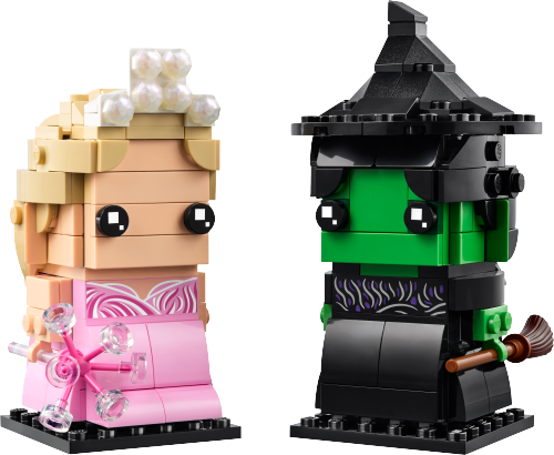 Personaggi di Elphaba e Glinda — set LEGO 40794