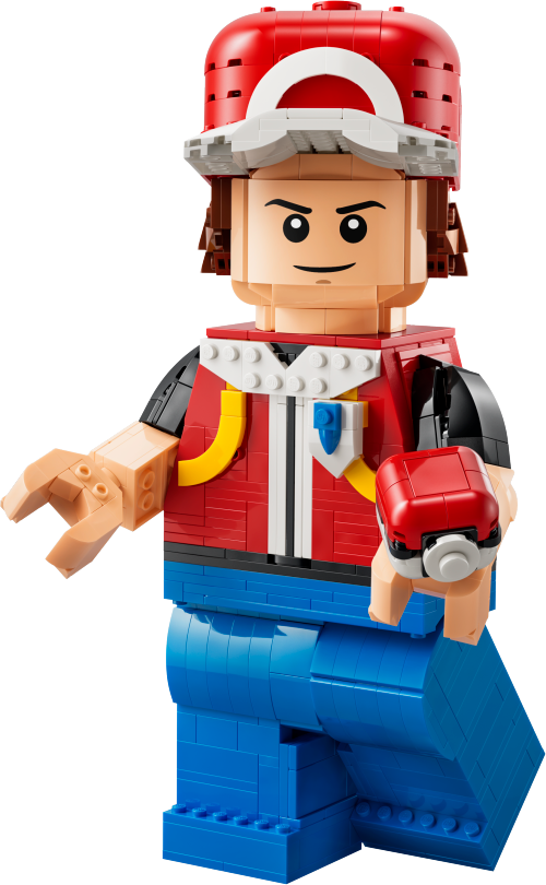 Caja de LEGO 40868 Minifigura Gigante de Rojo