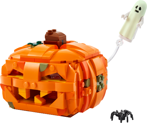 Caja de LEGO 40872 Lámpara de Calabaza de Halloween