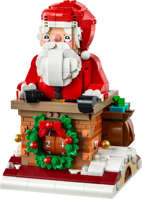 Caja de LEGO 40874 Contador de Días de Papá Noel