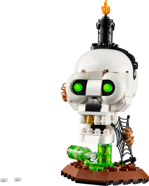 Caja de LEGO 40883 Calavera con Vela de Halloween