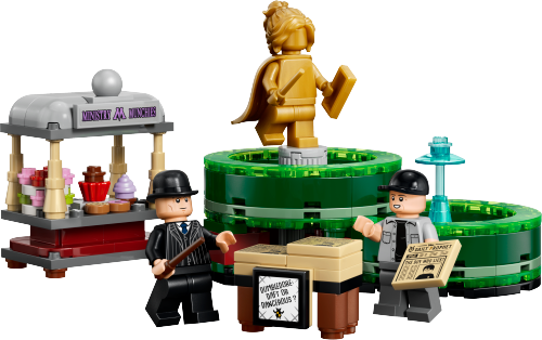 Caja de LEGO 40901 Dulces del Ministerio y Puesto de El Profeta