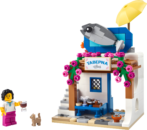 Caja de LEGO 40908 Restaurantes del Mundo: Grecia