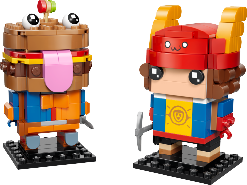 Caja de LEGO 40910 Figuras de Caudillo Cárnico y Skye