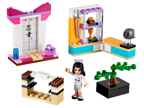 La lezione di karate di Emma — set LEGO 41002