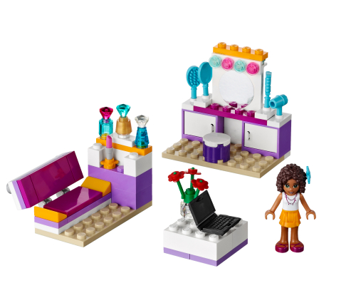 La camera da letto di Andrea — set LEGO 41009