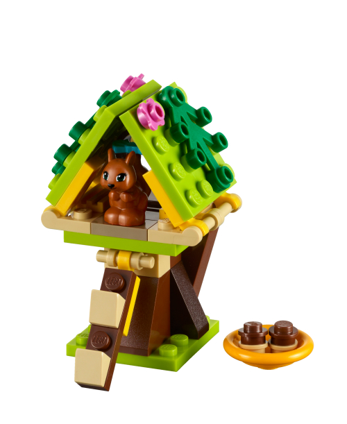 La casa sull'albero dello scoiattolo — set LEGO 41017