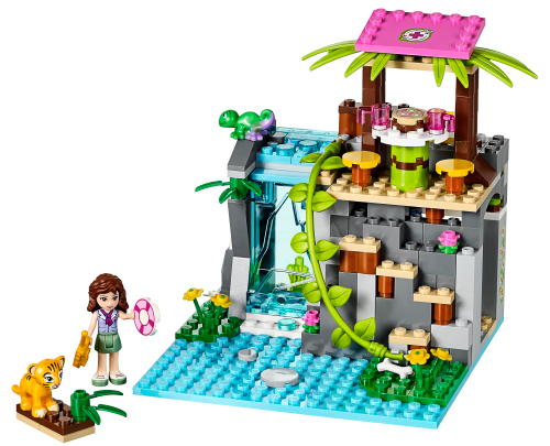 Salvataggio alle cascate tropicali — set LEGO 41033