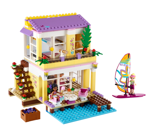 La casa sulla spiaggia di Stephanie — set LEGO 41037