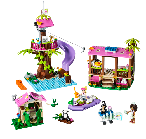 Base di soccorso tropicale — set LEGO 41038