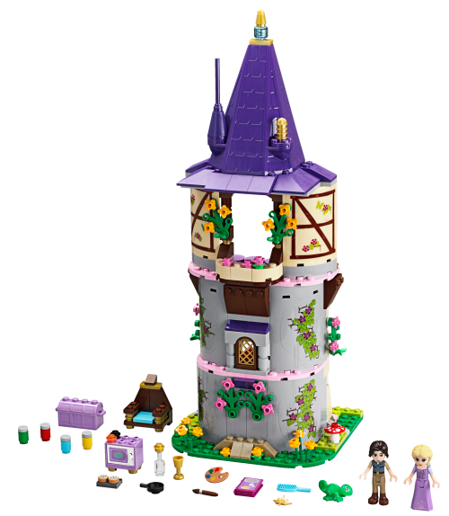 Rapunzel's Creativity Tower — LEGO set 41054