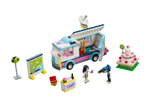 Heartlake News Van — LEGO set 41056