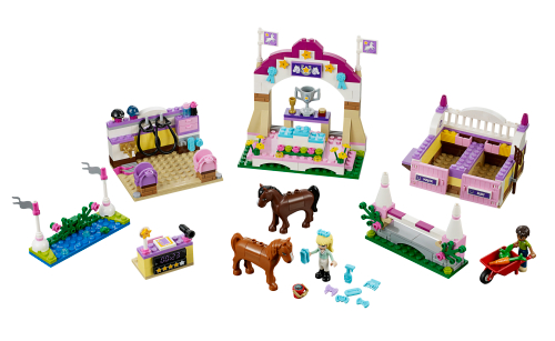 La mostra dei cavalli di Heartlake — set LEGO 41057