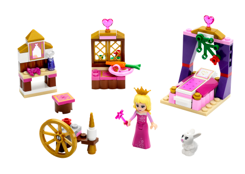 La camera reale di Aurora — set LEGO 41060