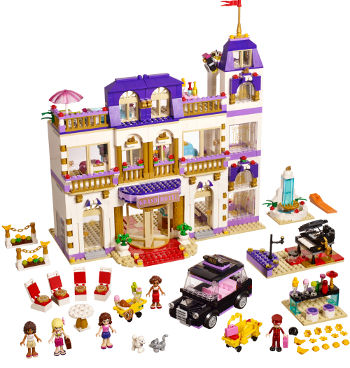 Lego Friends 41101 Heartlake Grand Hotel Instruction Manual BOOKS ONLY new 