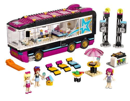 Pop Star Tour Bus 41106 LEGO® Friends - Customer Service - LEGO.com US