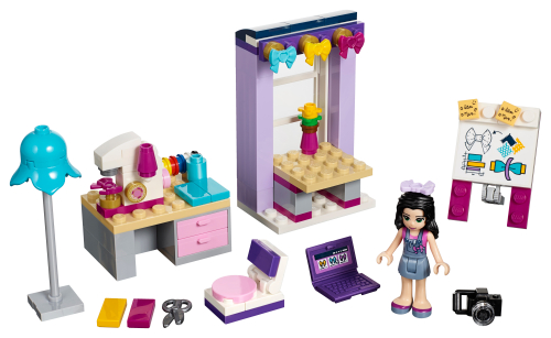 Il laboratorio creativo di Emma — set LEGO 41115
