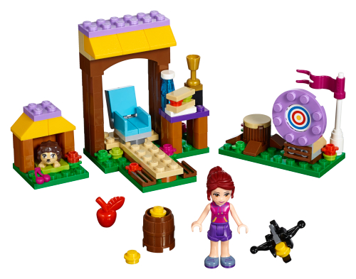 Tiro dell'arco al campo avventure — set LEGO 41120