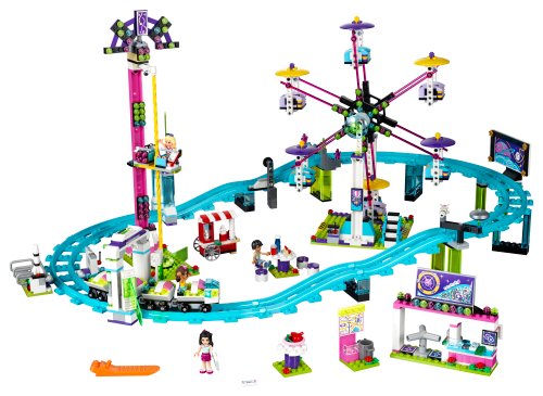 Le montagne russe del parco divertimenti — set LEGO 41130
