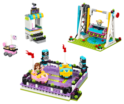 L'autoscontro del parco divertimenti — set LEGO 41133