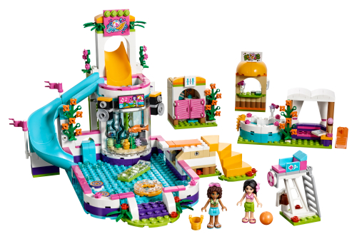 Heartlake Summer Pool — LEGO set 41313