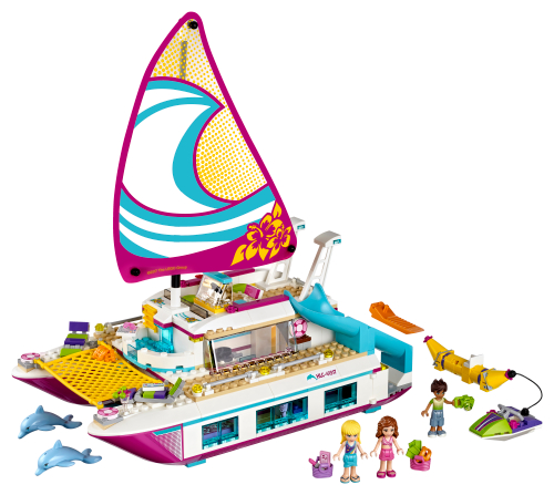 Sunshine Catamaran — LEGO set 41317