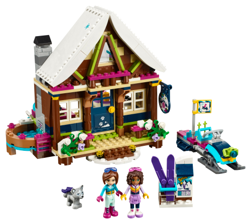 Lo chalet del villaggio invernale — set LEGO 41323