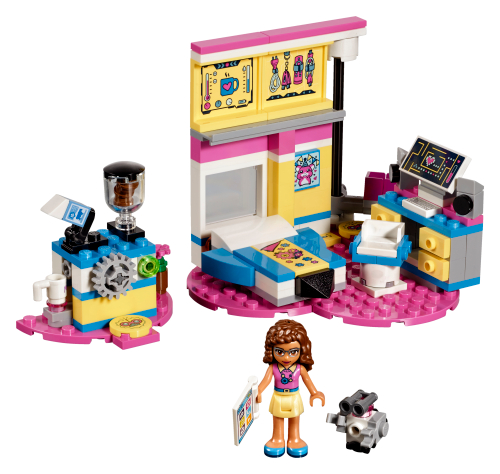 La cameretta deluxe di Olivia — set LEGO 41329
