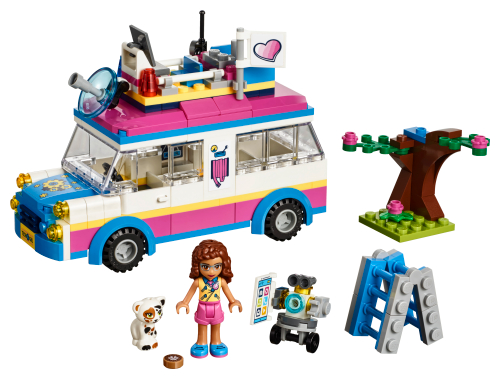 Il veicolo delle missioni di Olivia — set LEGO 41333