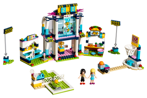 L'arena sportiva di Stephanie — set LEGO 41338