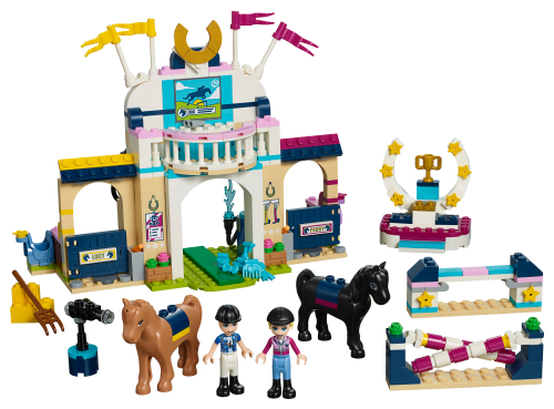 La gara di equitazione di Stephanie — set LEGO 41367