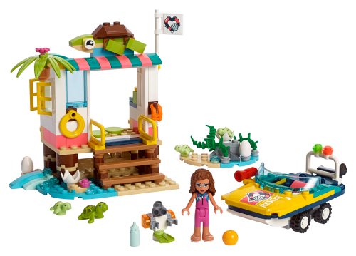 La missione di soccorso delle tartarughe — set LEGO 41376