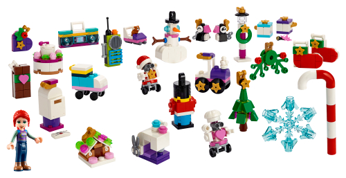 Calendario dell'Avvento Friends — set LEGO 41382