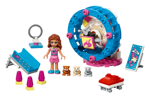 L'area gioco del criceto di Olivia — set LEGO 41383