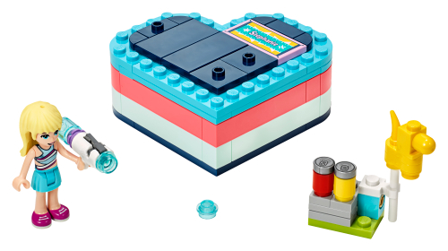 Stephanie's Summer Heart Box — LEGO set 41386