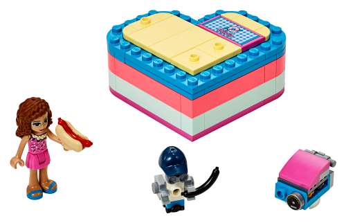 La scatola del cuore dell'estate di Olivia — set LEGO 41387