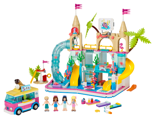 Divertimento estivo al parco acquatico — set LEGO 41430