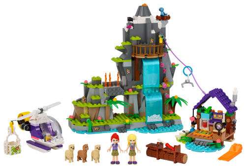 Salvataggio in montagna dell'alpaca — set LEGO 41432